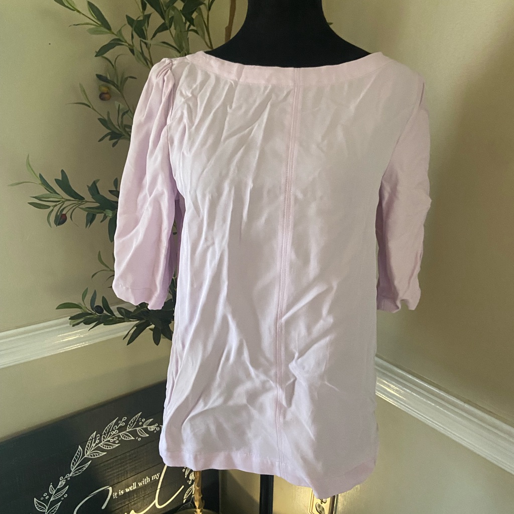 Banana Republic Lavender Blouse
